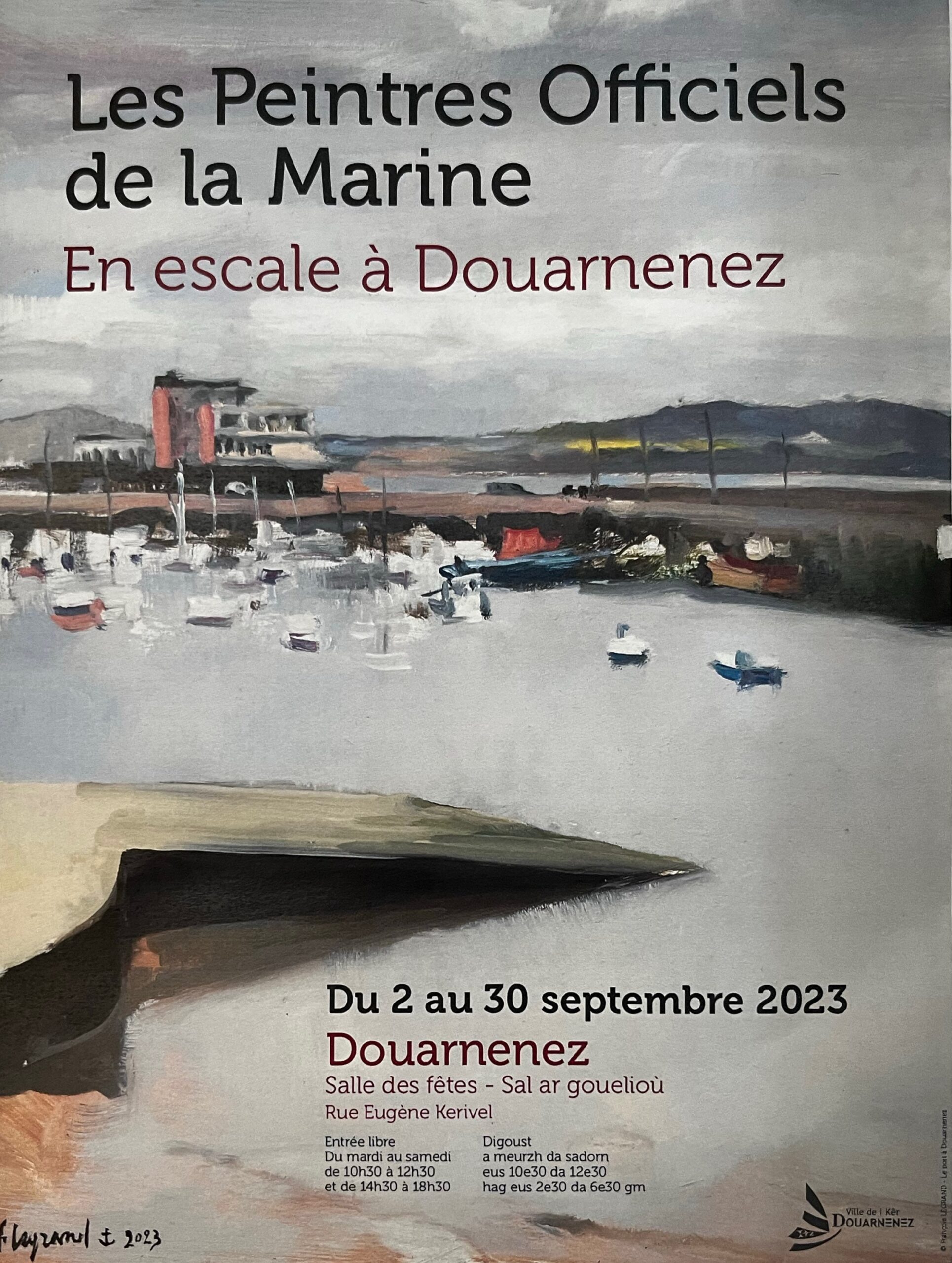 You are currently viewing Les Peintres Officiels de la Marine à Douarnenez